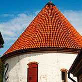 Red tower in Parnu