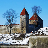 Medieval castle in Estonia